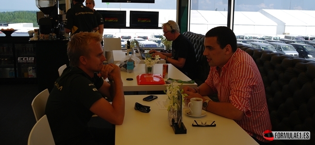 Heikki Kovalainen, FormulaF1.es, Caterham, Oscar Albo