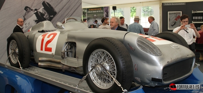 Mercedes W196 auction, Goodwood Festival of Speed, 2013