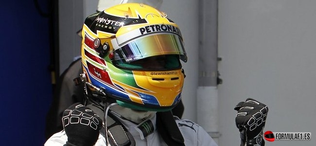 Lewis Hamilton, Mercedes, GP Alemania 2013