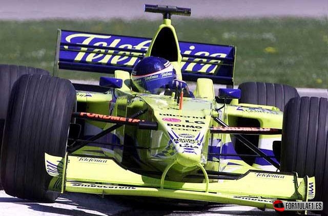 Minardi F1. Gastón Mazzacane año 2000. Foto; formulaf1
