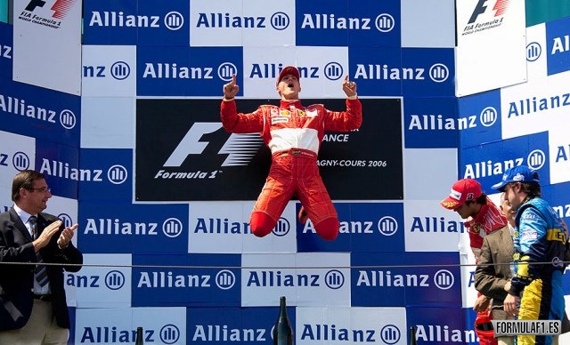 Michael Schumacher en Francia 2006