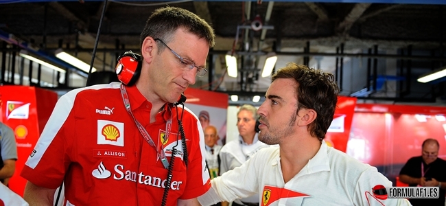 Allison, Alonso, Ferrari 2013