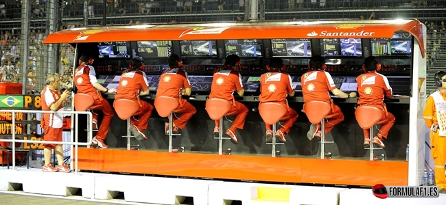 Ferrari, Pitwall