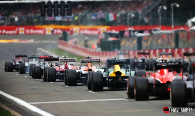 Start Grid, Spa 2013