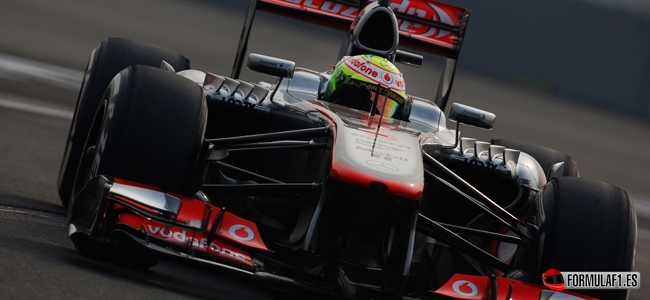 Sergio Pérez, McLaren 2013, Indian GP