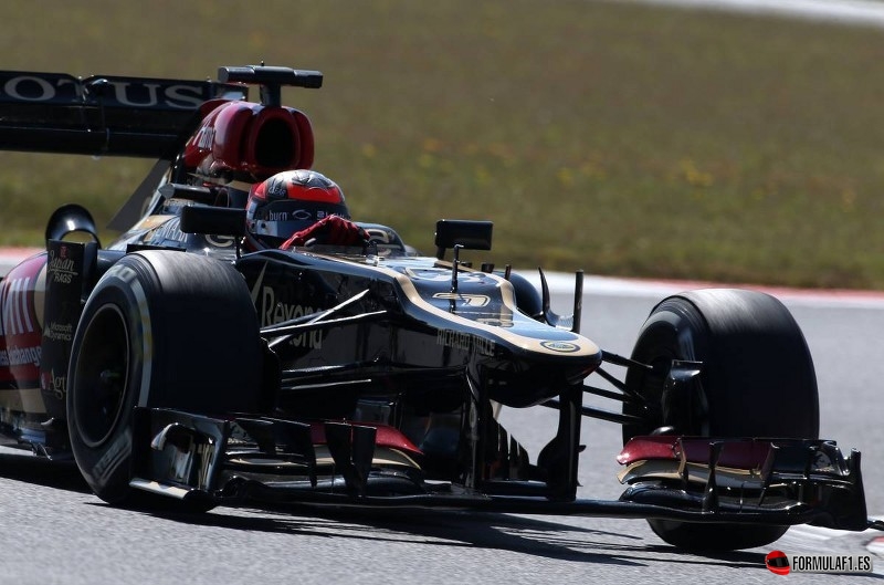 Lotus E21 en Corea 2013