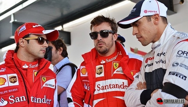 Massa, Alonso y Maldonado