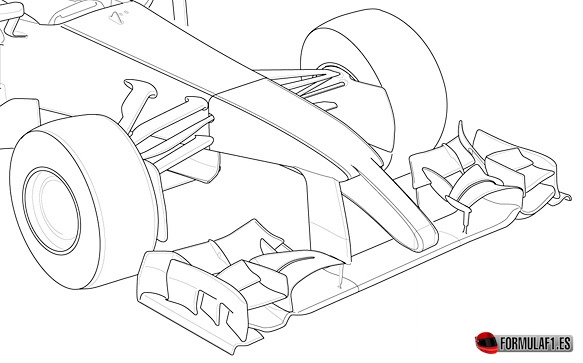 Front Wing, F1 2014