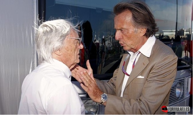 Ecclestone, Montezemolo, F1