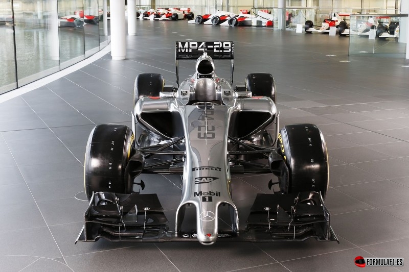 Presentación McLaren MP4-29