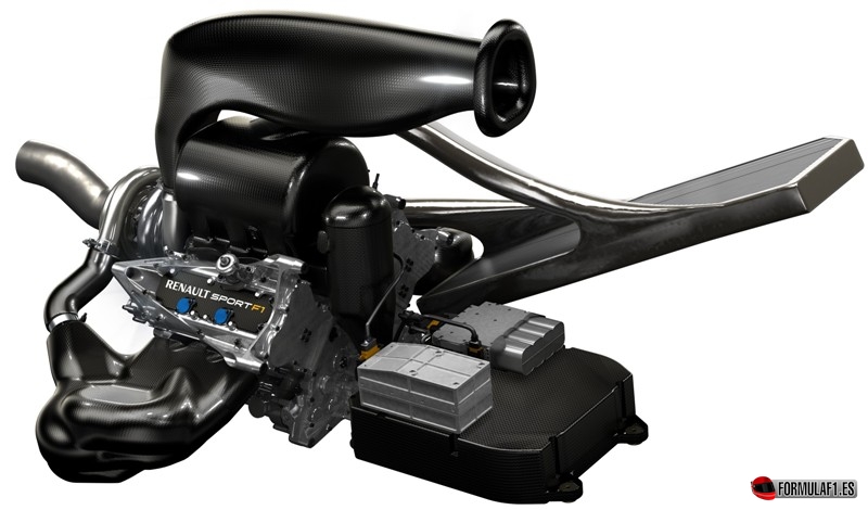 Motor Renault F1 turbo de 2014