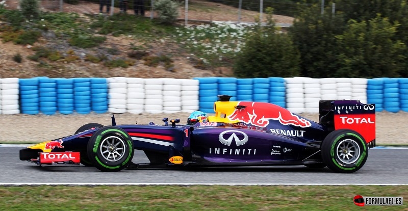 Red Bull RB10 en Jerez 2014