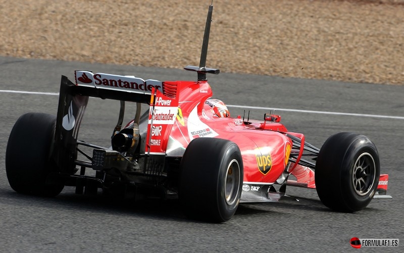 Ferrari F14T en Jerez 2014