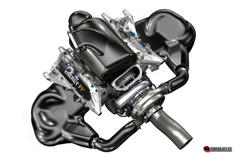 Motor F1 Renault turbo