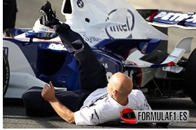 BMW Sauber, Jerez 2008, KERS Discharge