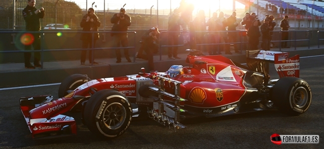 Ferrari F14-T, Jerez 2014