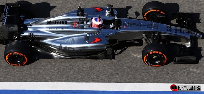 Jenson Button, Bahrain 2014 Testing