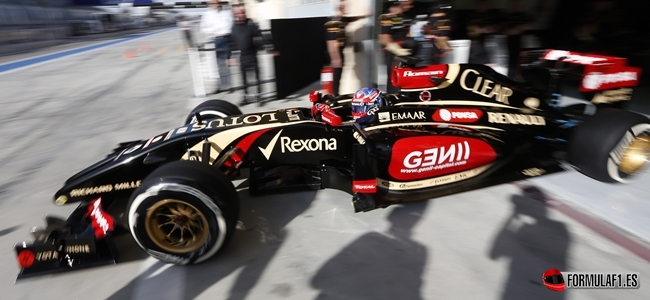 Lotus E22, Barein F1 2014
