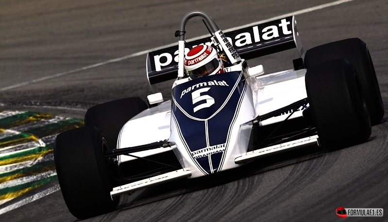 Nelson Piquet con el Brabham BT49 de 1981