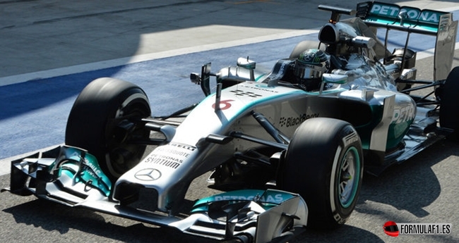 Nico Rosberg, Barein Test 2014