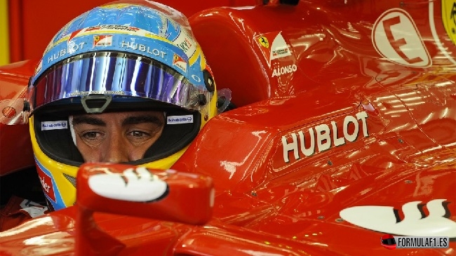 Alonso, Barhain Testing 2014, Ferrari