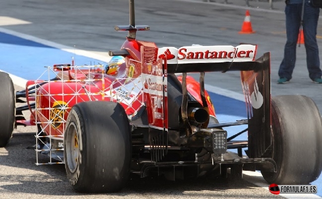 Alonso, Barhain Testing 2014, Ferrari