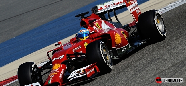 Fernando Alonso, Bahrain Testing 2014 F1