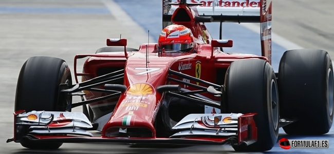Kimi Räikkönen, Ferrari, Bahrain Test