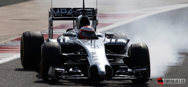 Magnussen Bahrain F1 2014 Testing McLaren