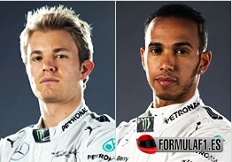 Rosberg, Hamilton