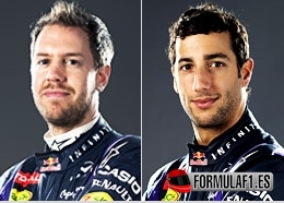 Vettel, Ricciardo