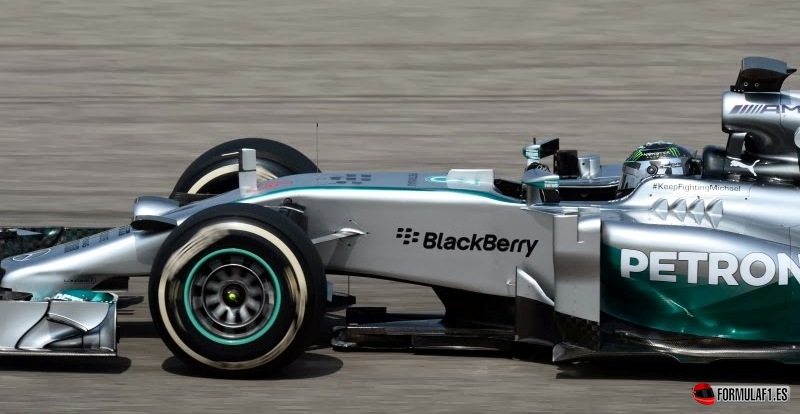 Mercedes W05 en Baréin 2014