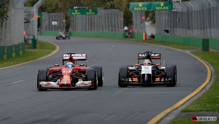 Fernando Alonso en Melbourne 2014