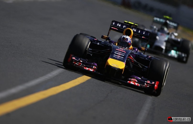 Daniel Ricciardo en Australia 2014