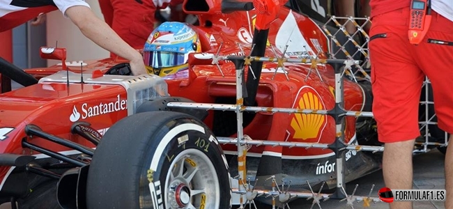 Alonso, Test Baréin 2014 F1