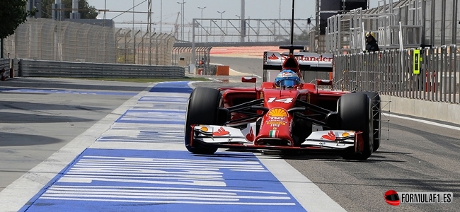  Alonso, Test Baréin 2014