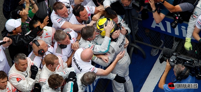 Nico Rosberg, victoria GP China 2012