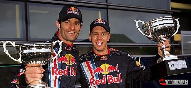 Vettel, Webber, China 2009, f1