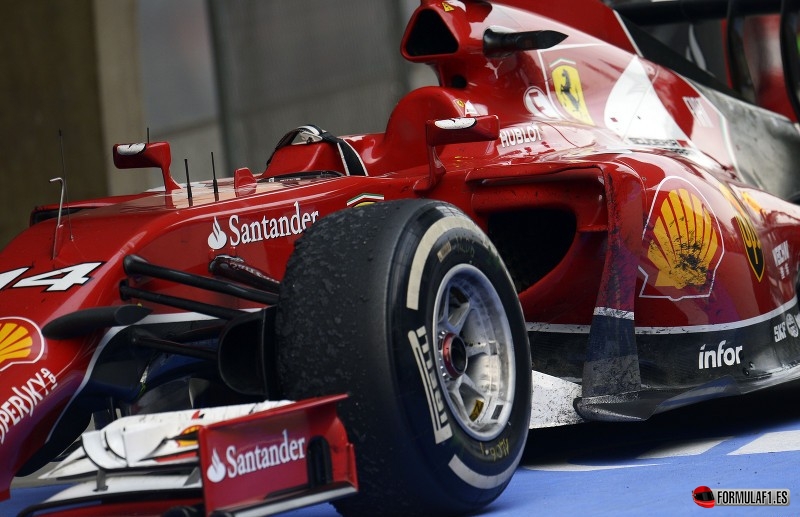 Ferrari F14T en China 2014