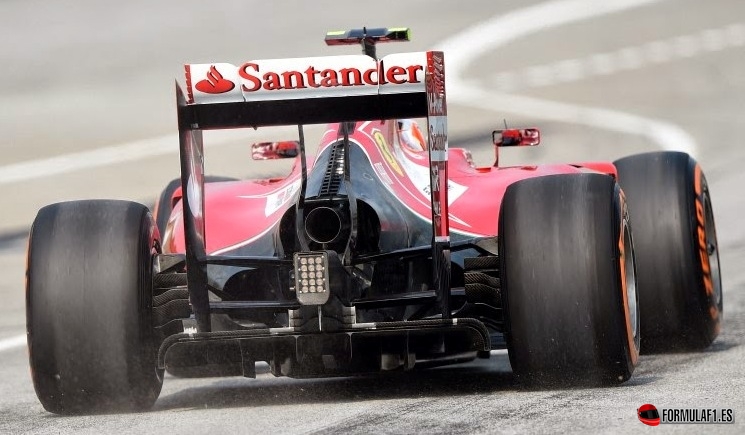 Ferrari F14 T en Malasia 2014