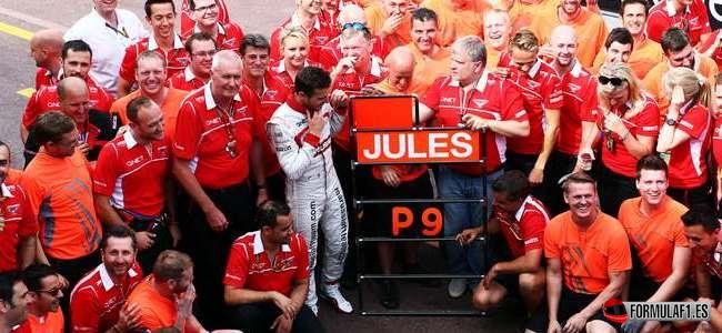 Jules Bianchi, Marussia, GP Monaco 2014
