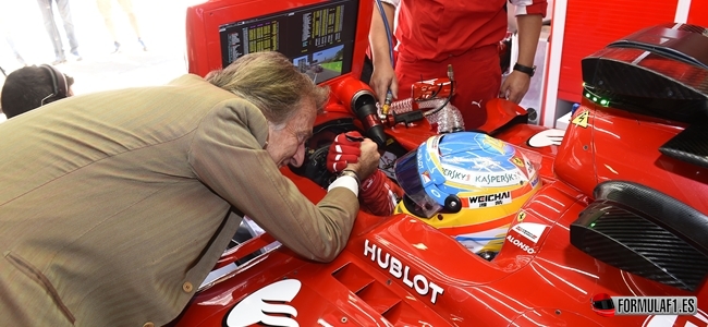 Montezemolo, Alonso, España 2014, F1