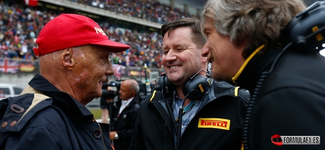 Paul Hembery, Niki Lauda, F1