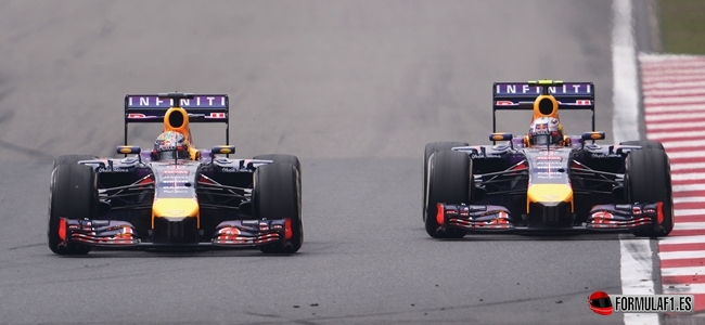 Vettel, Ricciardo, GP China 2014