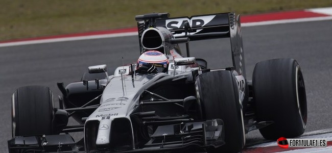Jenson Button, McLaren, GP China 2014