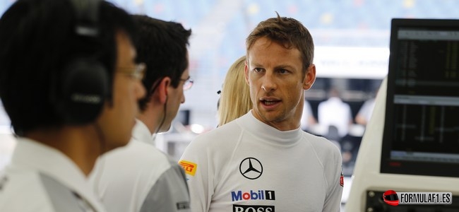 Jenson Button, McLaren, GP Baréin 2014