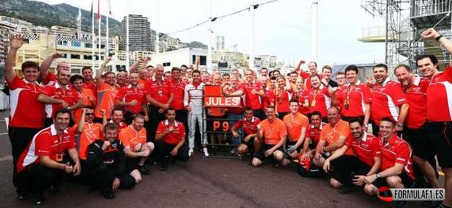 Jules Bianchi, Marussia, GP Monaco 2014