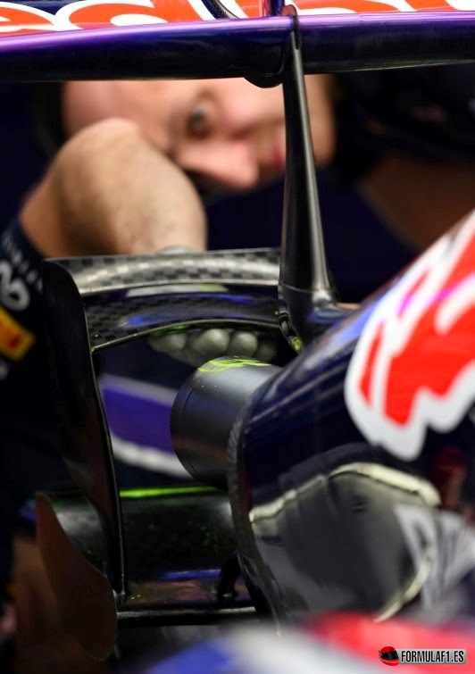"Monkey seat" del Red Bull RB10 en Mónaco 2014