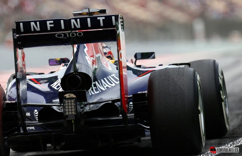 Red Bull RB10 en Barcelona 2014