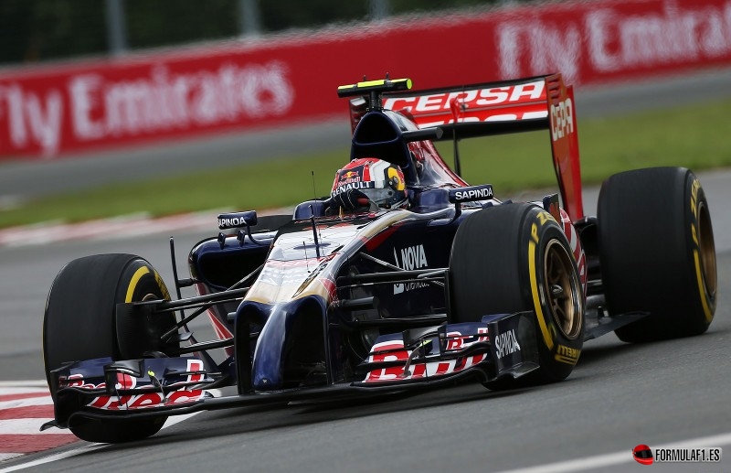 Daniil Kvyat en Canadá 2014